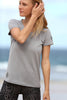 Women's TECH Short Sleeve Shirt- grey