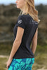 Women's TECH Short Sleeve Shirt- Charcoal